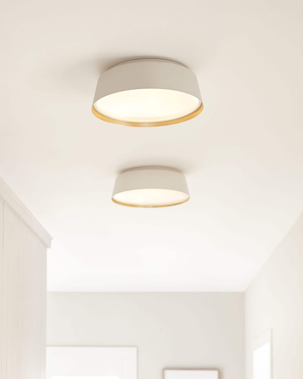 GENERATION LIGHTING Asher Medium Flush Mount EF1003MWT