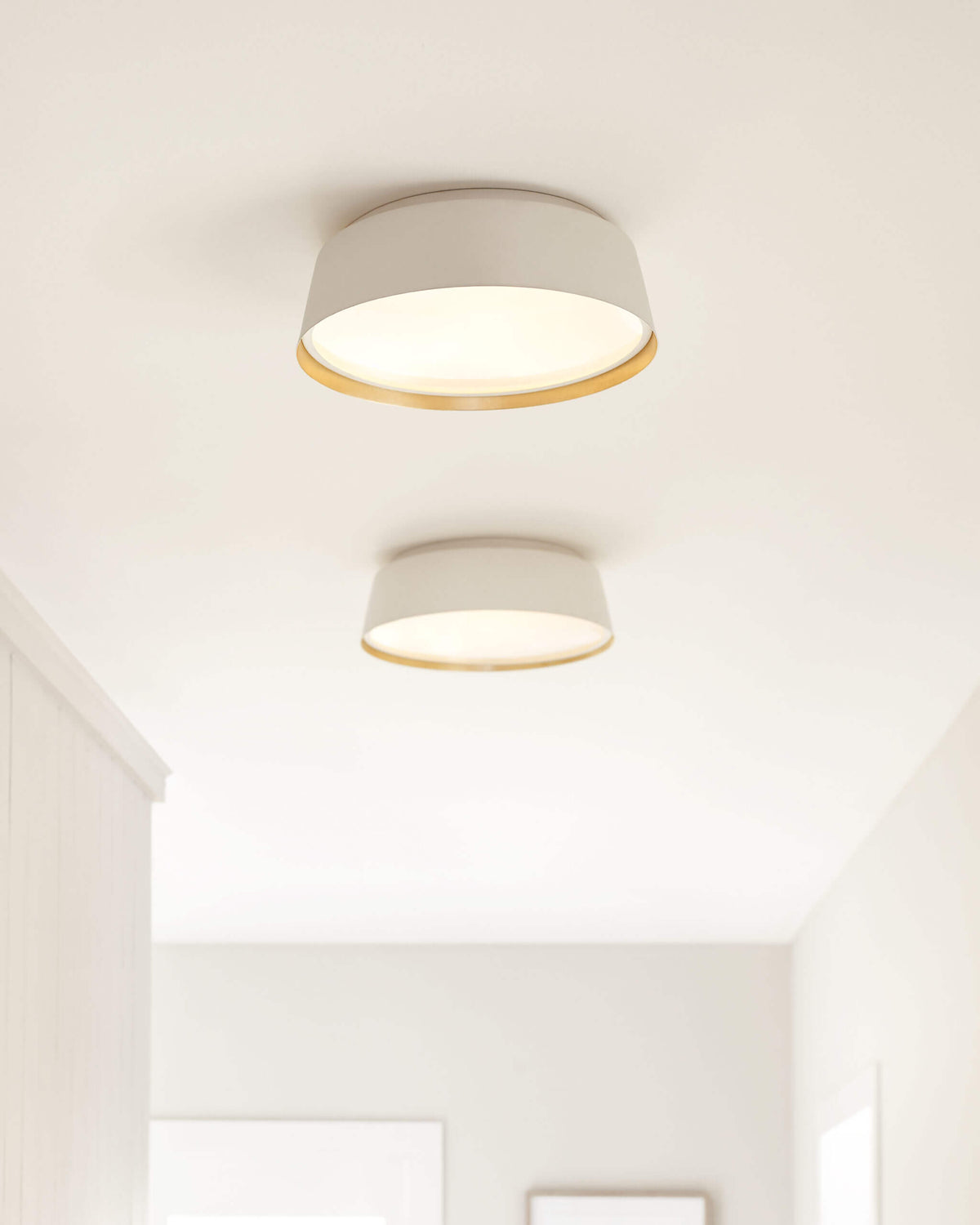 GENERATION LIGHTING Asher Medium Flush Mount EF1003MWT