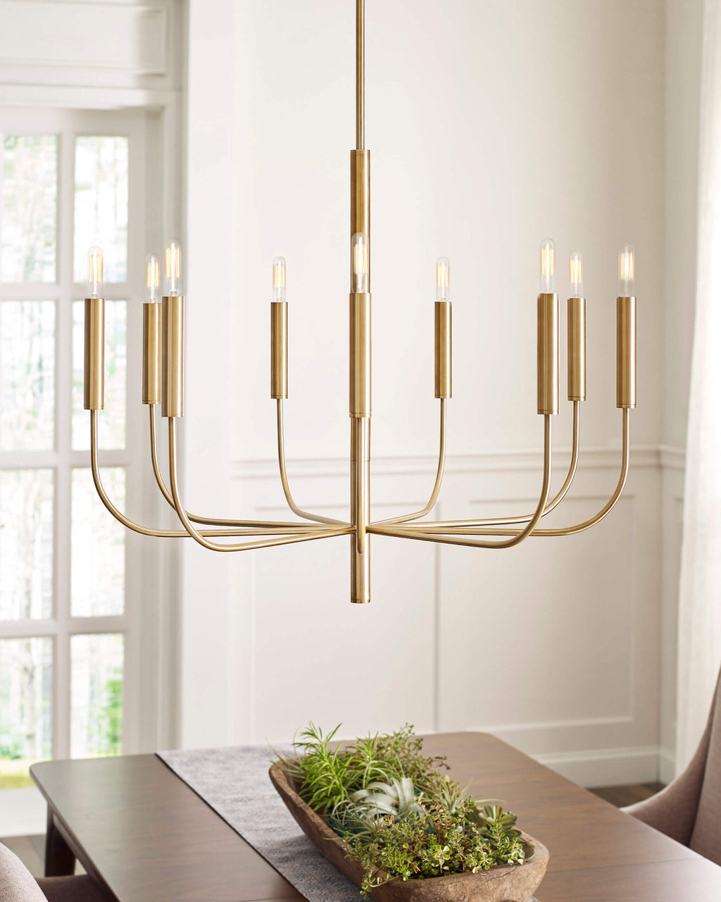 GENERATION LIGHTING  Brianna Medium Chandelier EC1009BBS