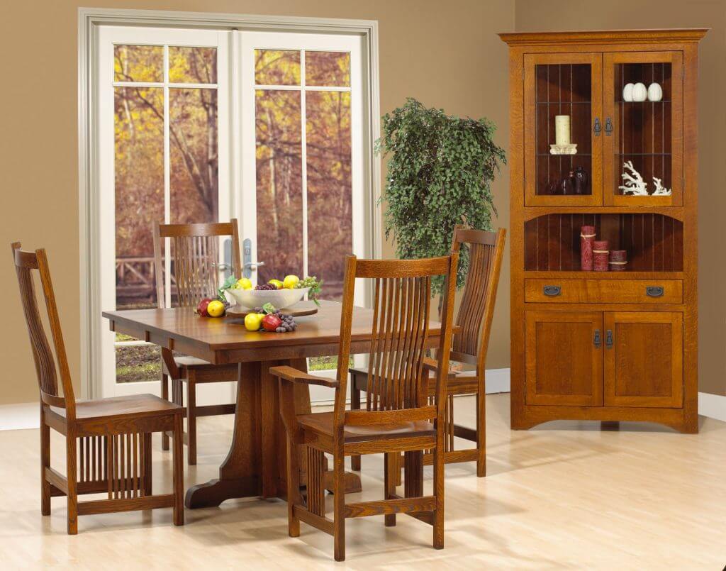 CARDINAL WOODCRAFT EASTWOOD SINGLE PEDESTAL TABLE
