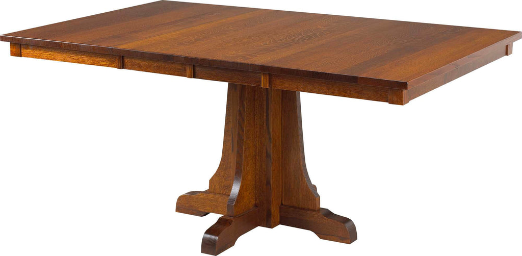 CARDINAL WOODCRAFT EASTWOOD SINGLE PEDESTAL TABLE