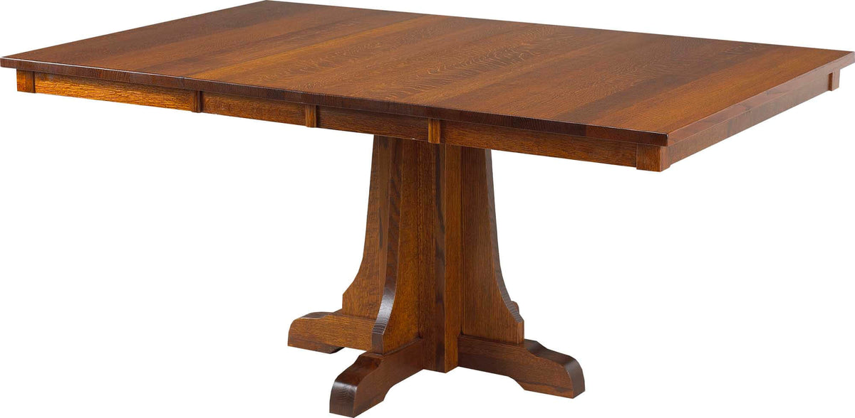 CARDINAL WOODCRAFT EASTWOOD SINGLE PEDESTAL TABLE