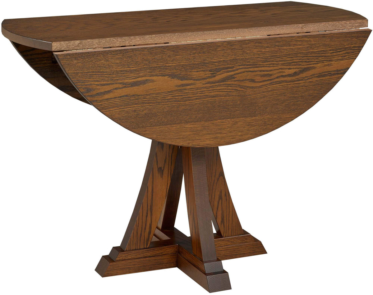 CARDINAL WOODCRAFT EIFFEL SINGLE PEDESTAL TABLE
