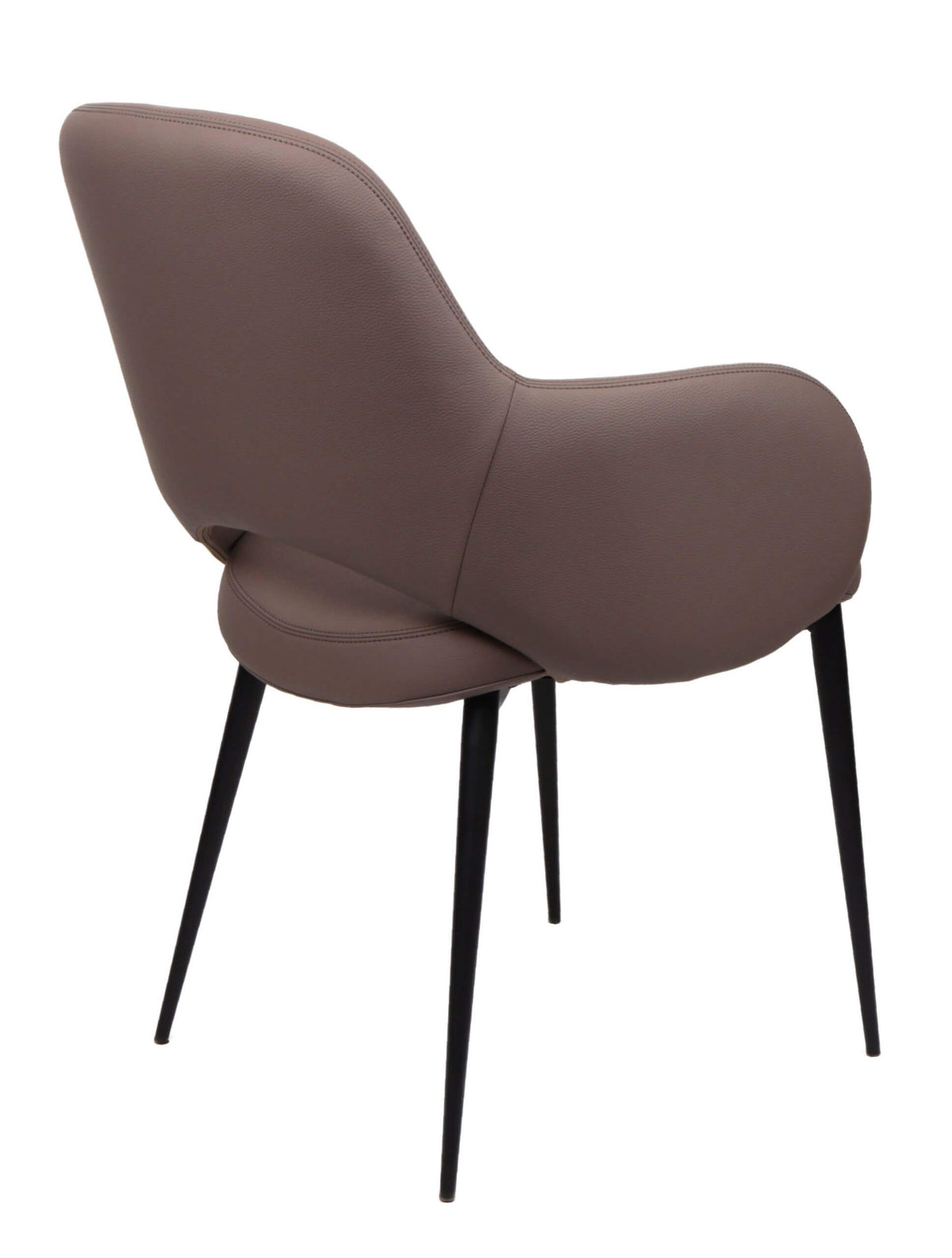 FURNISHINGS MATE EMMA CHAIR SET OF TWO MOONSTONE DC-503-MO-MB