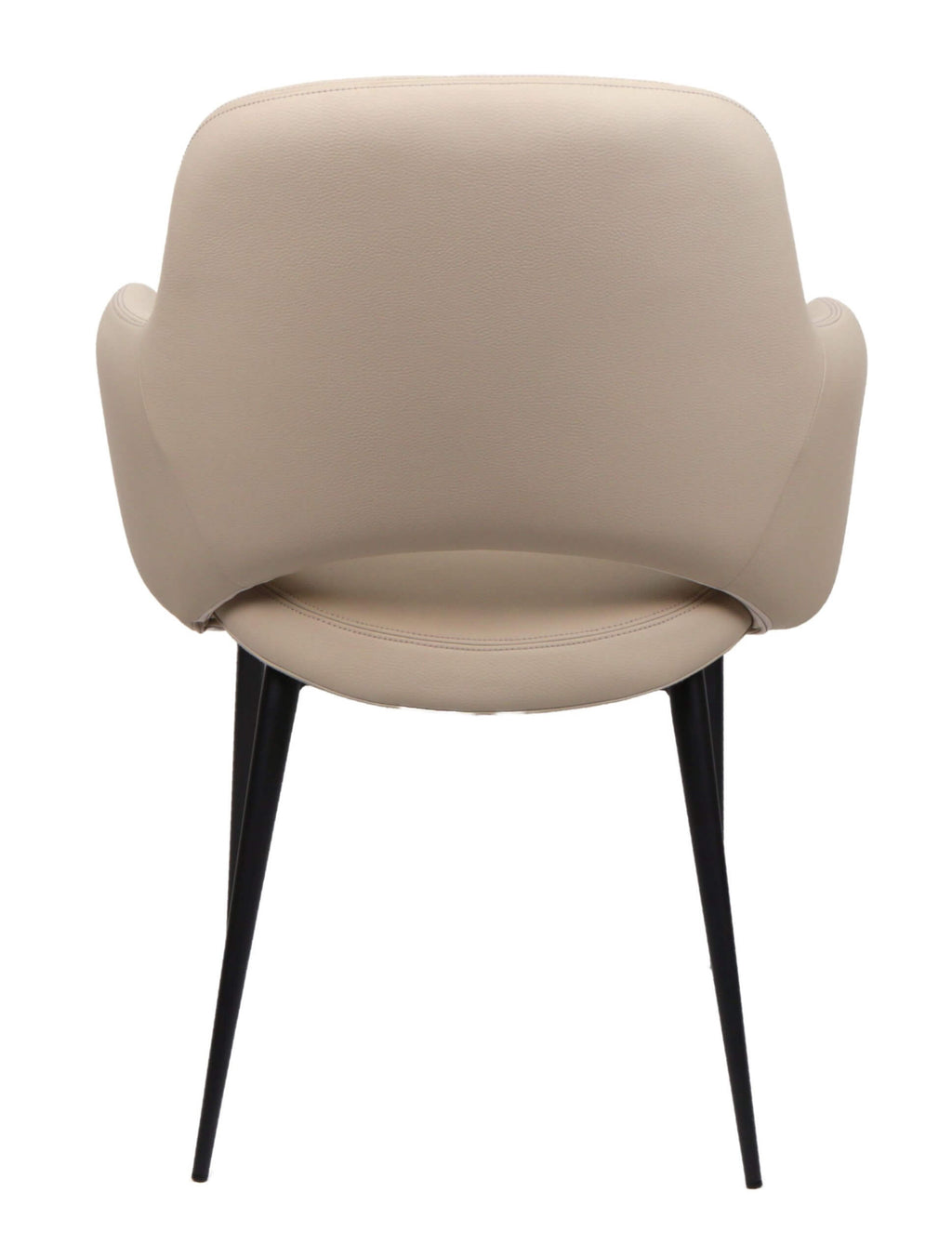 FURNISHINGS MATE EMMA CHAIR SET OF TWO NATURAL DC-503-NA-MB
