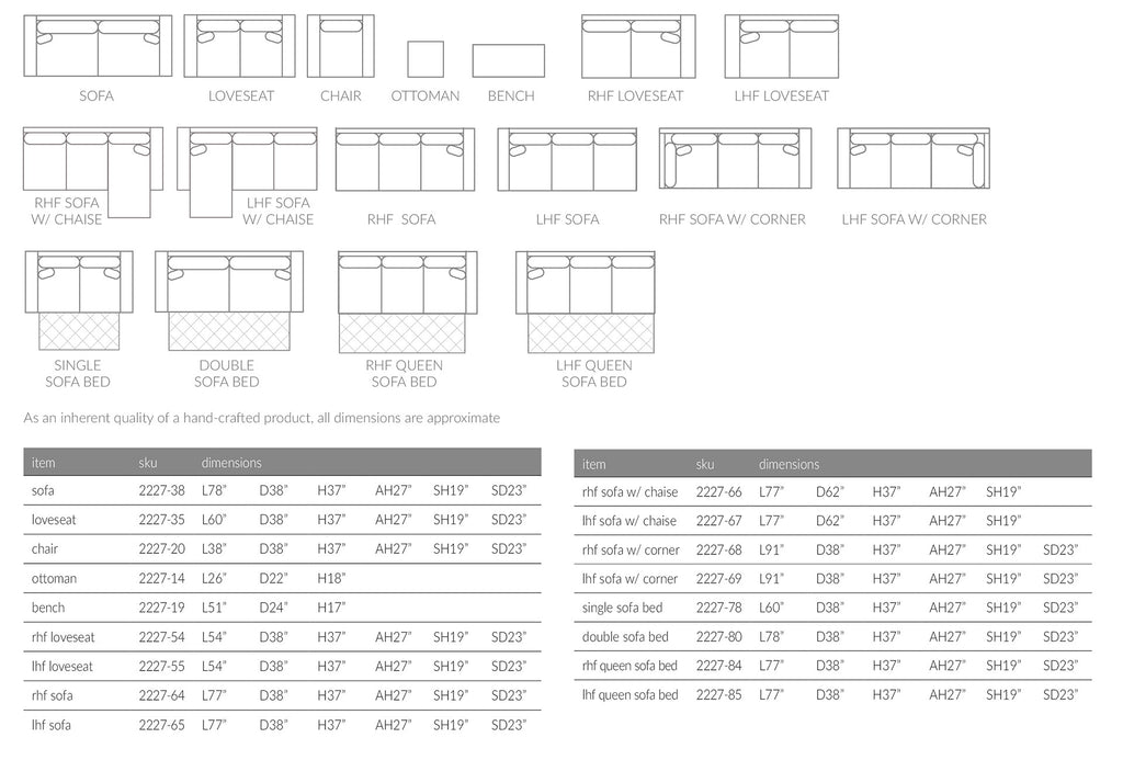BRENTWOOD Finley Sofa 1145-38