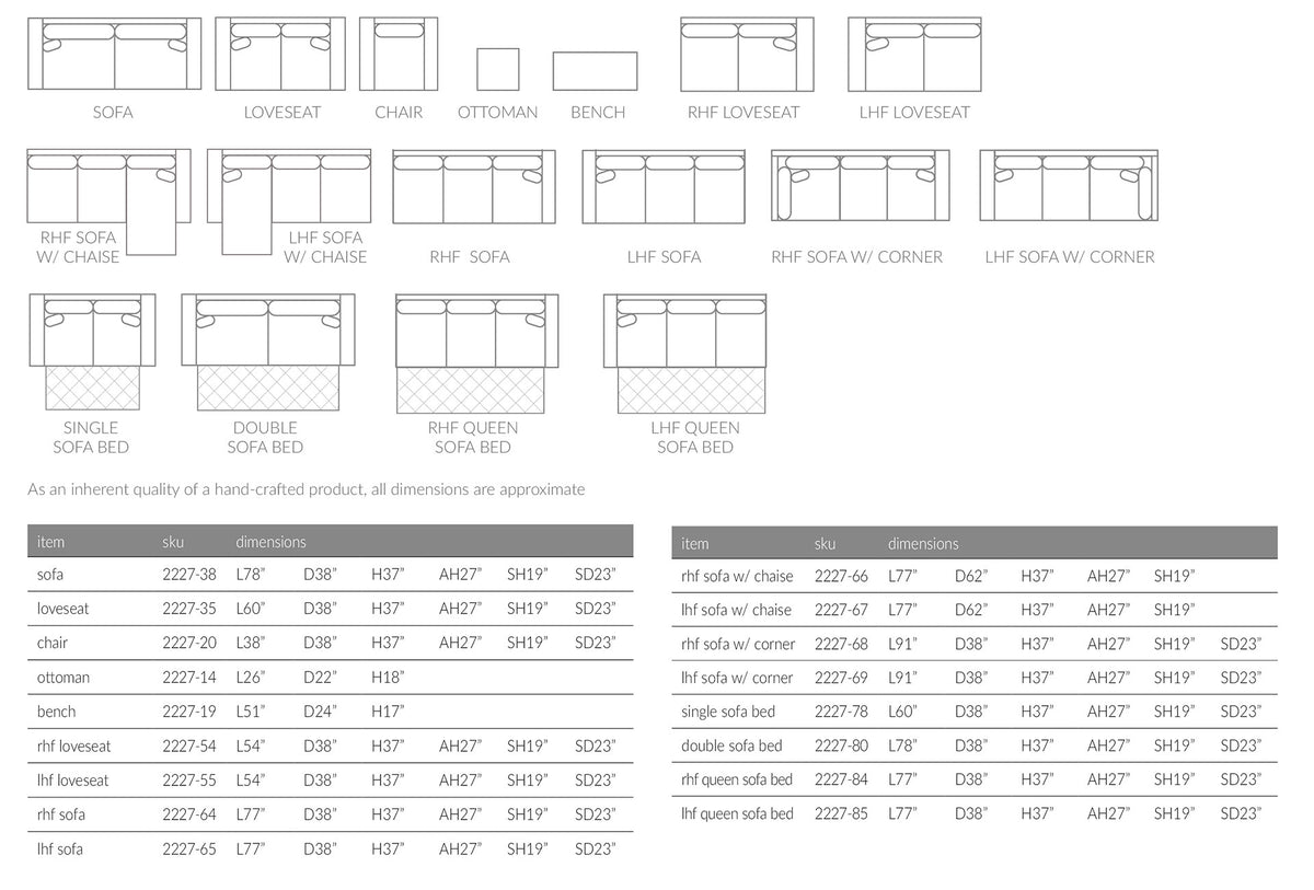 BRENTWOOD Finley Sofa 1145-38
