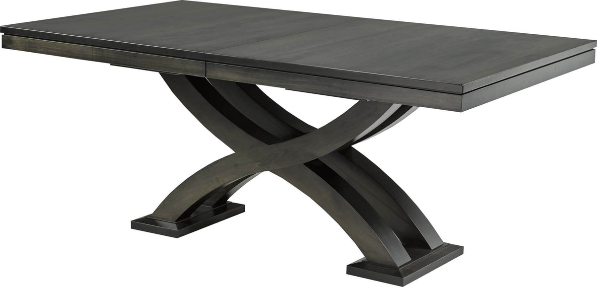 CARDINAL WOODCRAFT EMPIRE TABLE DOUBLE PEDESTAL