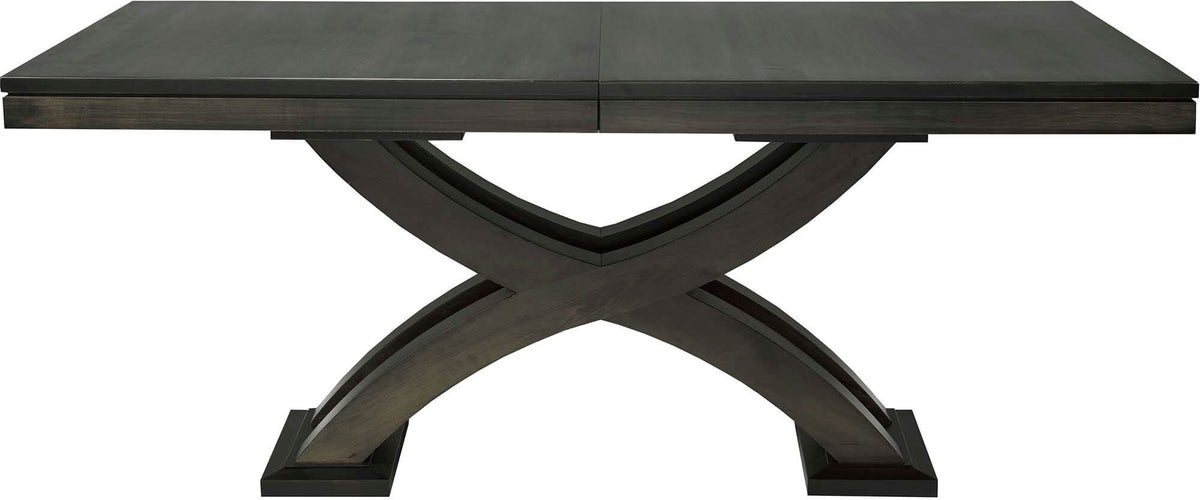 CARDINAL WOODCRAFT EMPIRE TABLE DOUBLE PEDESTAL