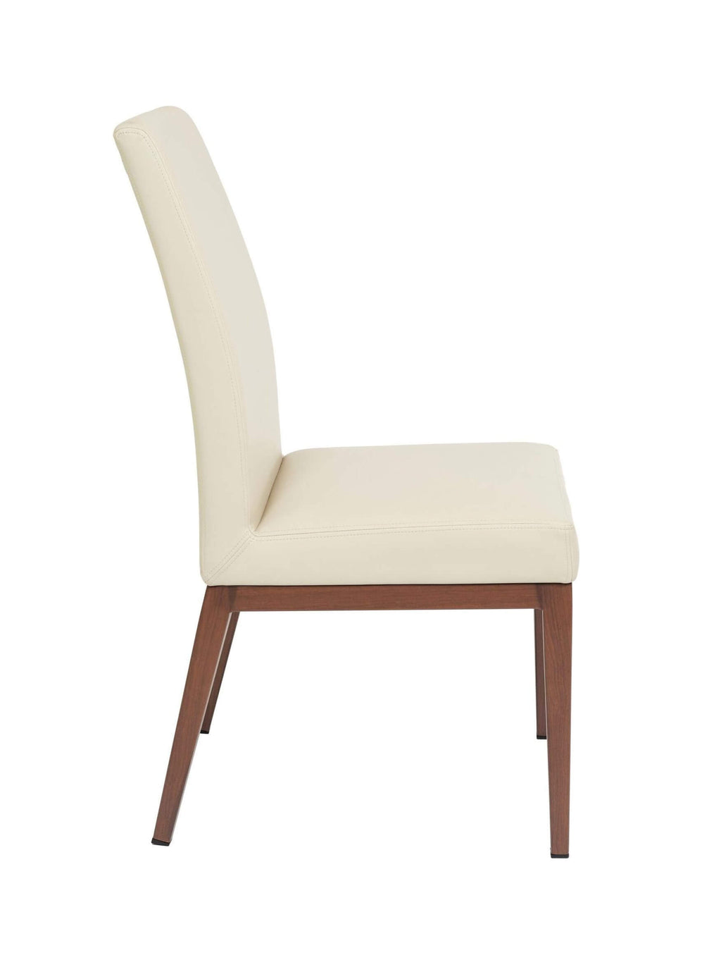 FURNISHINGS' MATE ERIKA CHAIR CREAM SET OF TWO DC 357-CRM-BW