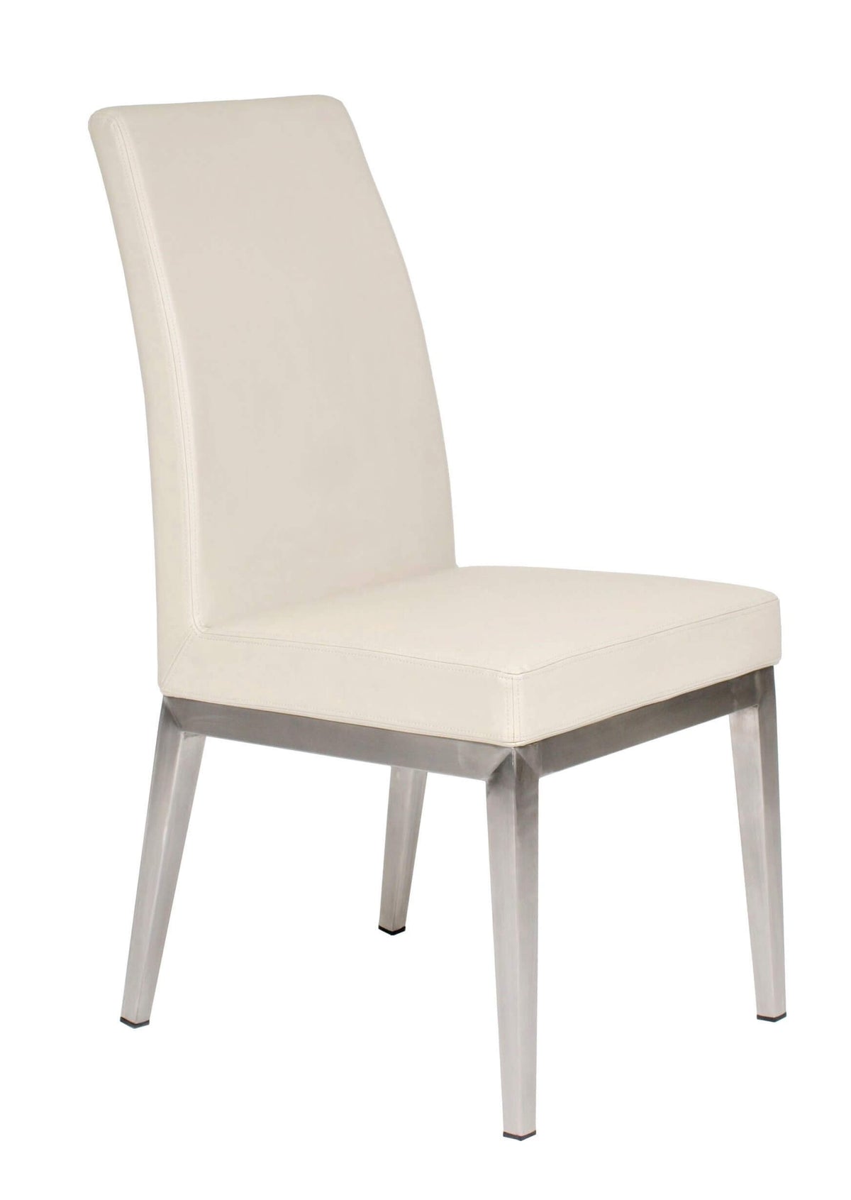 FURNISHINGS' MATE ERIKA CHAIR CREAM SET OF TWO DC 357-CRM-SS