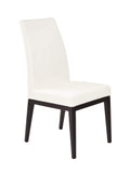 FURNISHINGS' MATE ERIKA CHAIR WHITE SET OF TWO DC 357-WH-MB