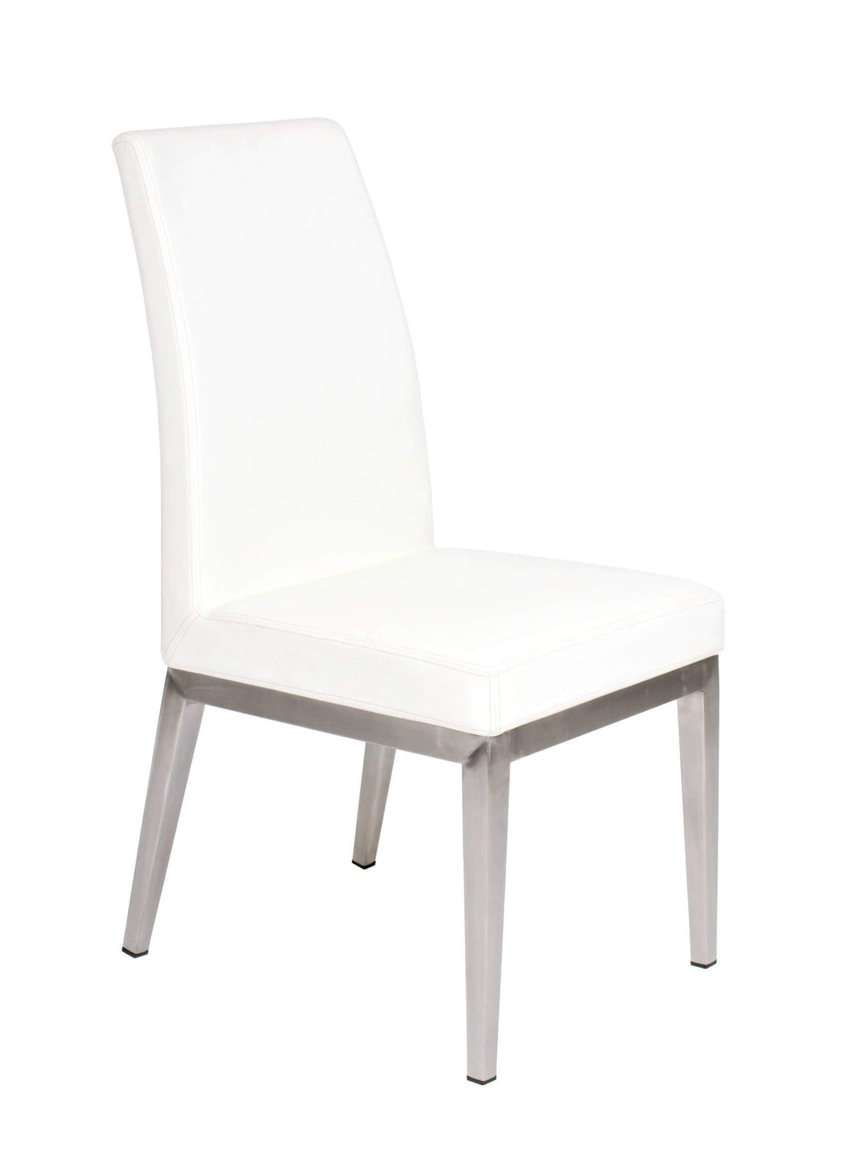 FURNISHINGS' MATE ERIKA CHAIR WHITE SET OF TWO DC 357-WH-SS