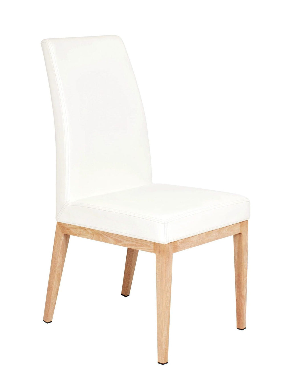 FURNISHINGS' MATE ERIKA CHAIR WHITE SET OF TWO DC 357-WH-WO
