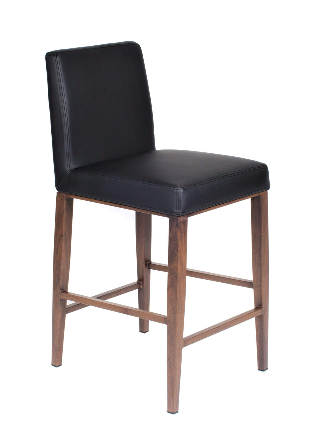 FURNISHINGS' MATE ERIKA COUNTER STOOL BLACK SET OF TWO CS 280-BL-BW