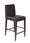 FURNISHINGS' MATE ERIKA BAR STOOL BLACK SET OF TWO BS 280A-BL-MB