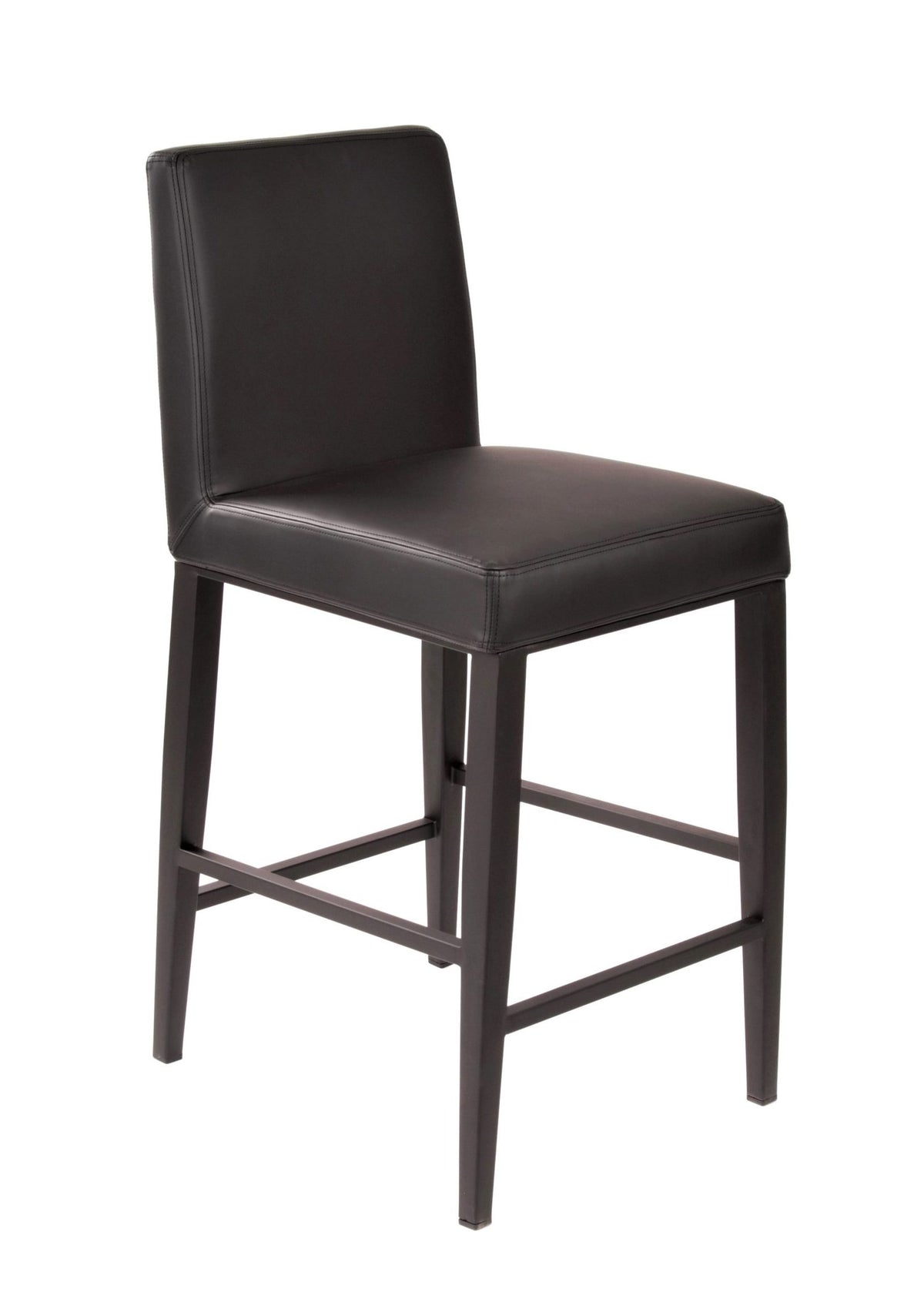 FURNISHINGS' MATE ERIKA BAR STOOL BLACK SET OF TWO BS 280A-BL-MB