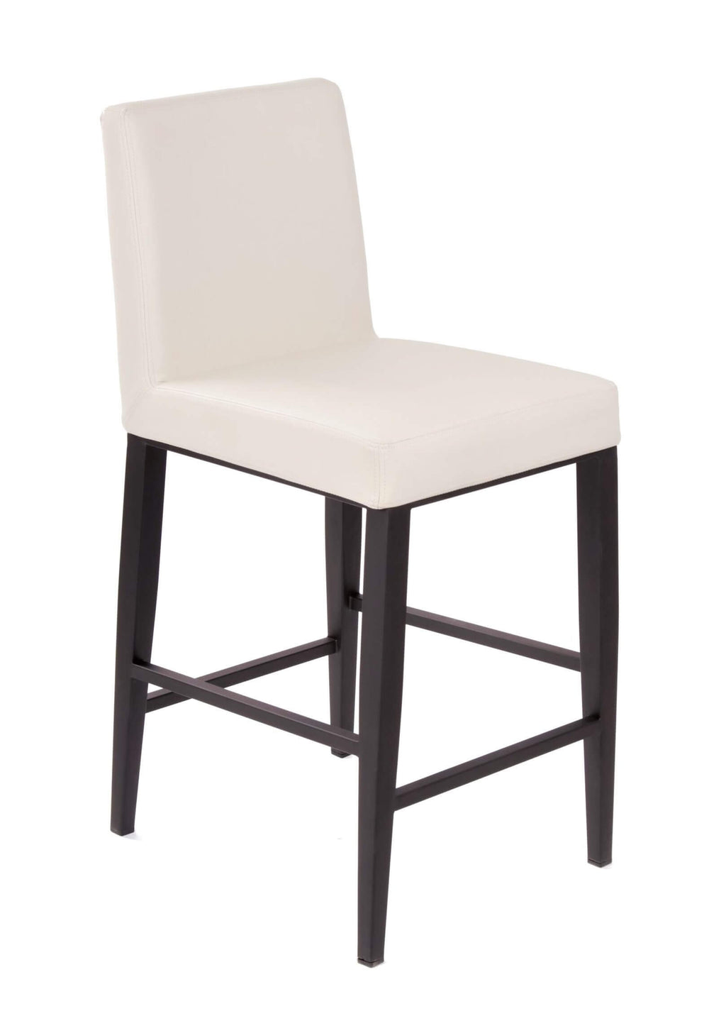 FURNISHINGS' MATE ERIKA BAR STOOL CREAM SET OF TWO BS 280A-CRM-MB