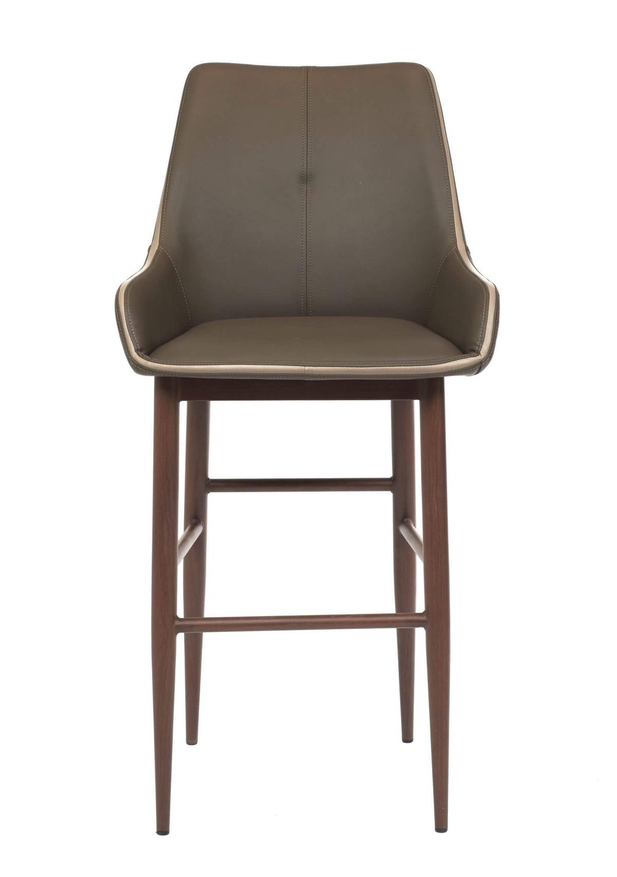 FURNISHINGS MATE ETNA COUNTER STOOL GREY SET OF TWO CS H107-GR-BW