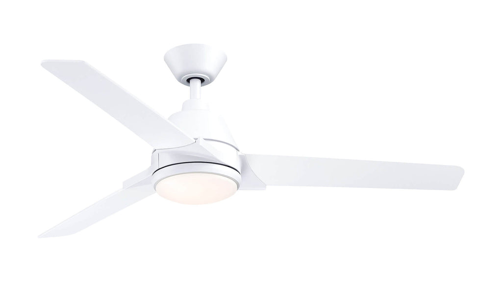 FANIMATION PYRAMID 52 MATTE WHITE FP8406MW