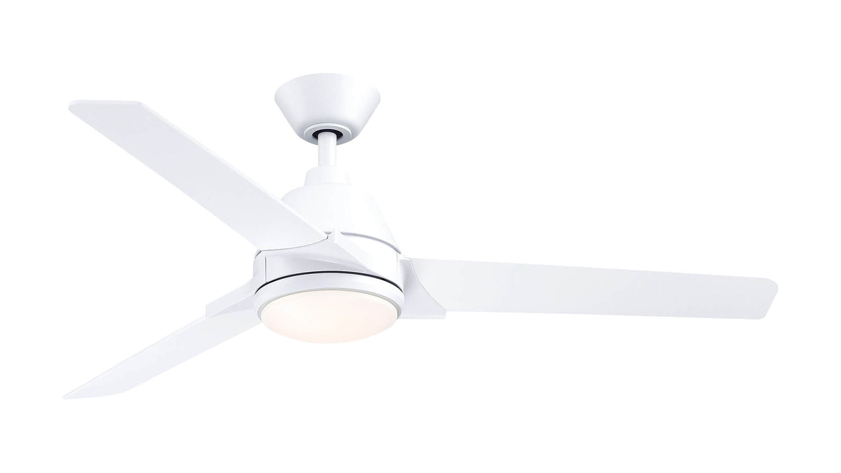 FANIMATION PYRAMID 52 MATTE WHITE FP8406MW