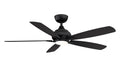 FANIMATION DOREN 52" FAN BLACK FP8533BL