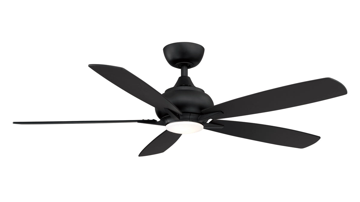 FANIMATION DOREN 52" FAN BLACK FP8533BL
