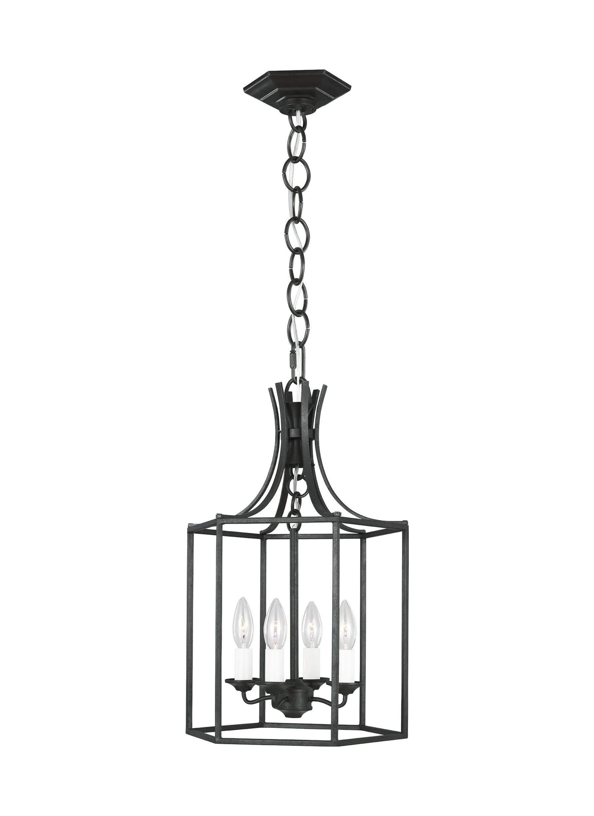 GENERATION LIGHTING Bantry House Small Lantern Smith Steel AC1004SMS