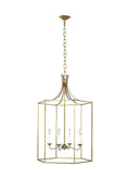 GENERATION LIGHTING Bantry House Large Lantern Antique Gild AC1024ADB