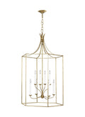 GENERATION LIGHTING Bantry House Extra Large Lantern Antique Gild AC1038ADB