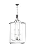 GENERATION LIGHTING Bantry House Extra Large Lantern Smith Steel AC1038SMS