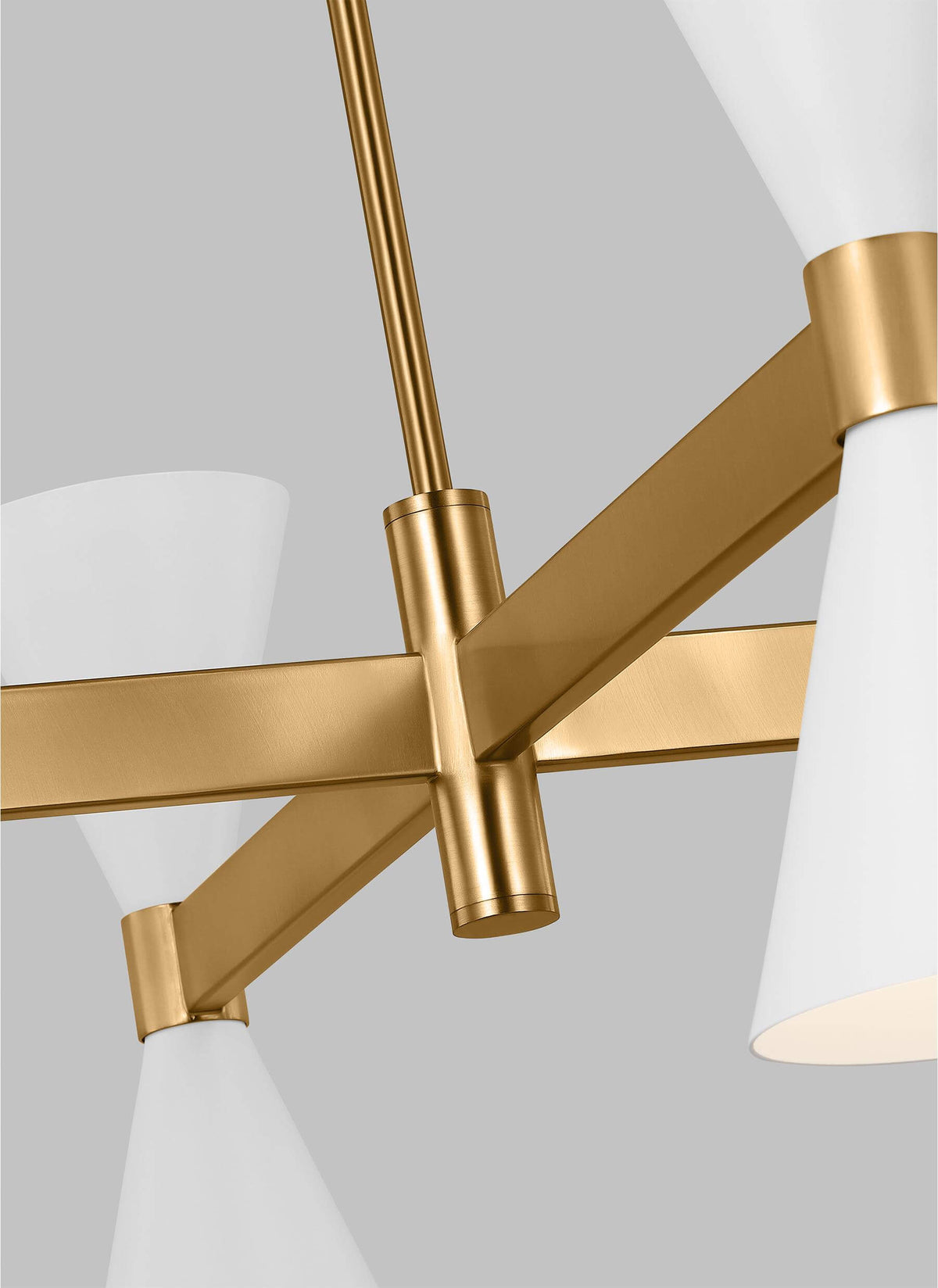 GENERATION LIGHTING Albertine Extra Large Chandelier Matte White AEC1078MWT