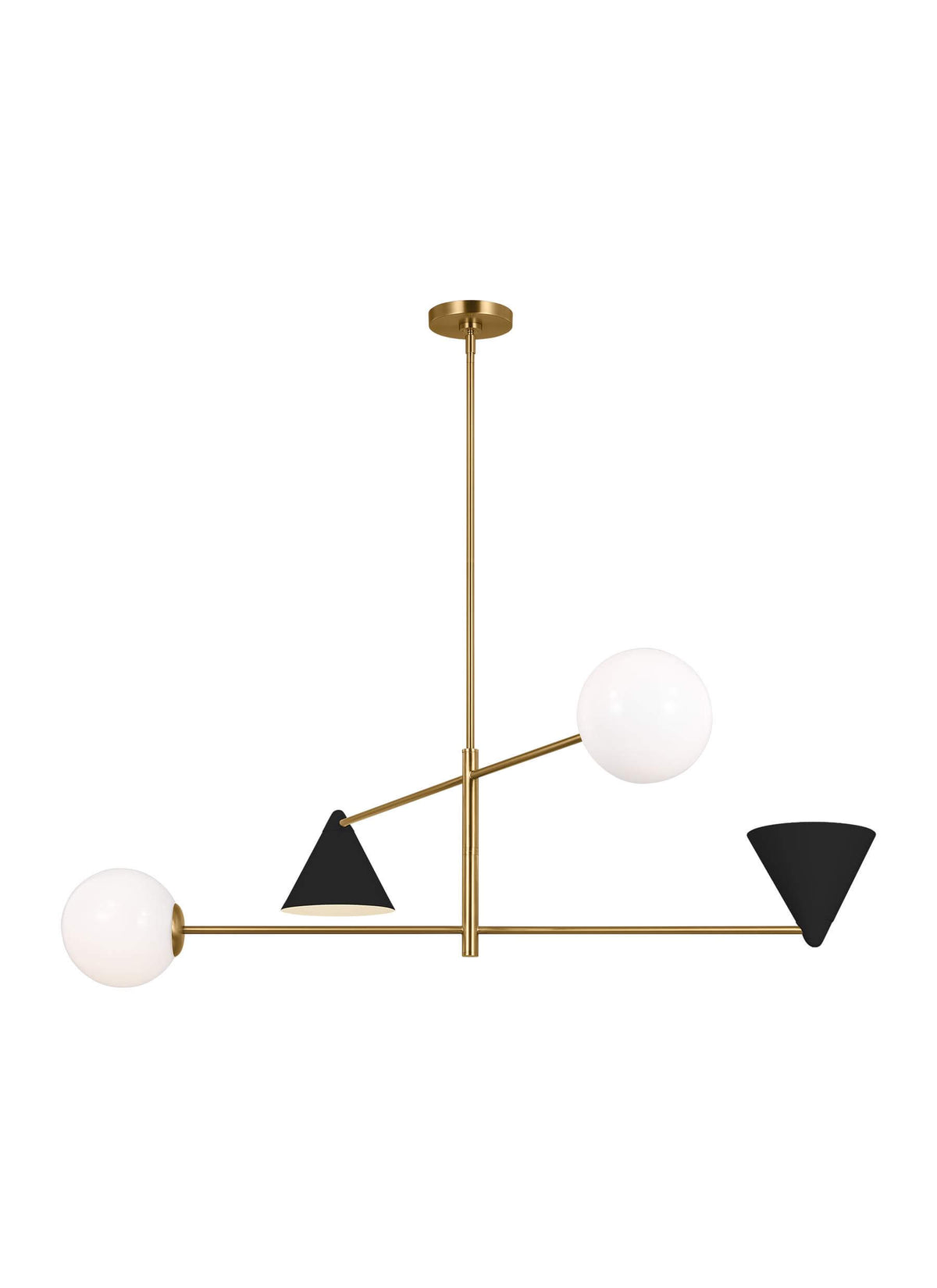 GENERATION LIGHTING Cosmo Extra Large Chandelier AEC1094MBKBBS