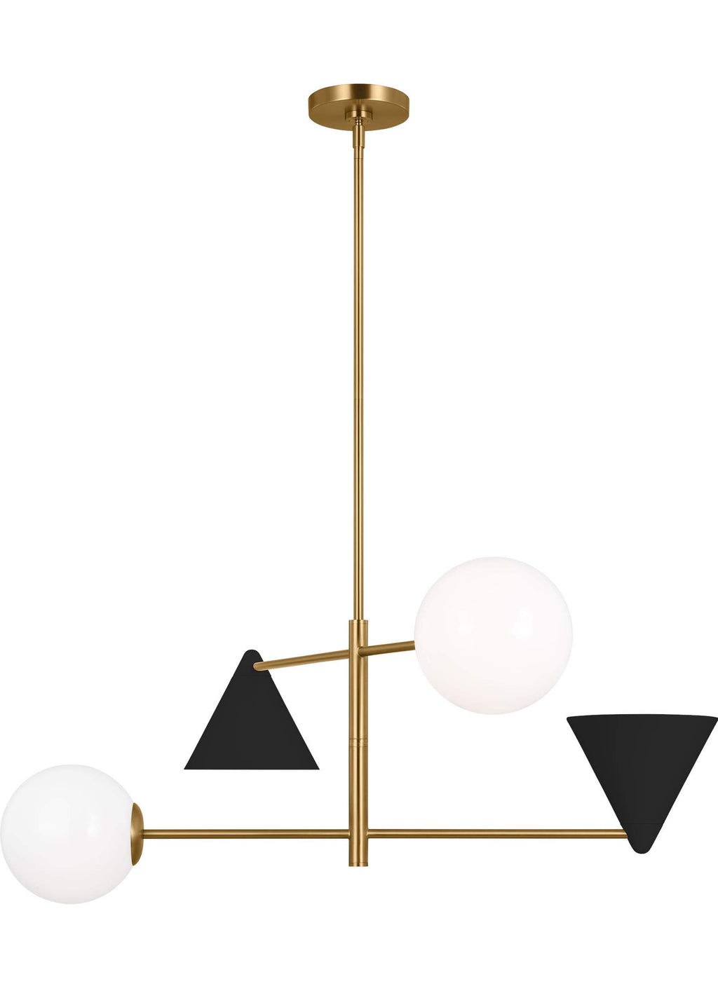 GENERATION LIGHTING Cosmo Large Chandelier AEC1104MBKBBS