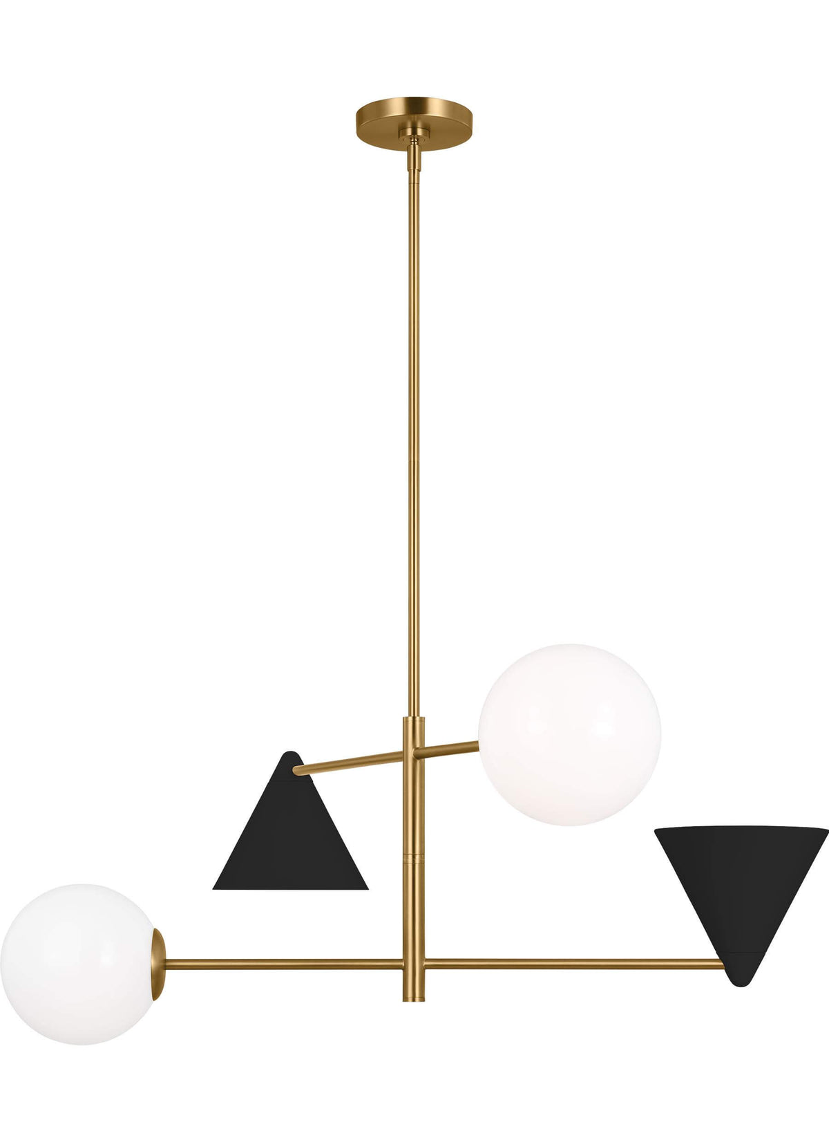 GENERATION LIGHTING Cosmo Large Chandelier AEC1104MBKBBS