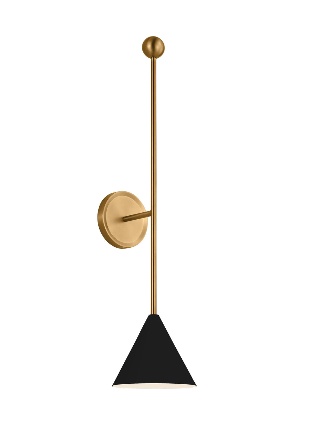 GENERATION LIGHTING Cosmo Extra Large Sconce AEW1041MBKBBS
