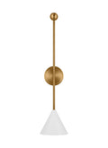 GENERATION LIGHTING Cosmo Extra Large Sconce AEW1041MWTBBS