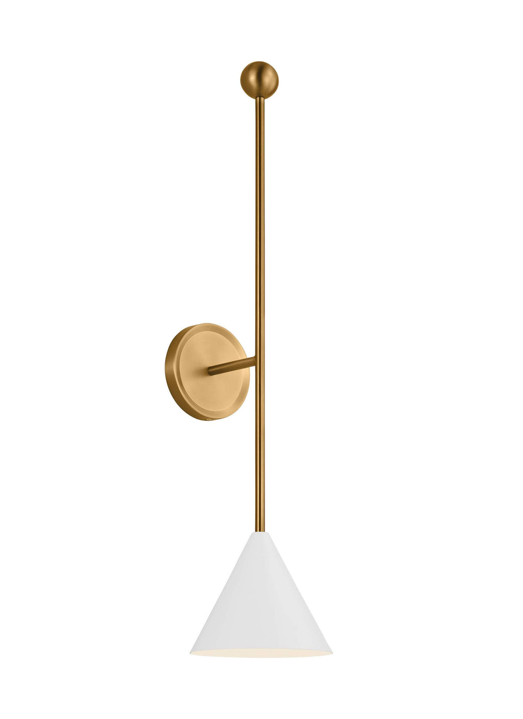 GENERATION LIGHTING Cosmo Extra Large Sconce AEW1041MWTBBS