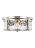 GENERATION LIGHTING Alec Flush Mount Polished Nickel AF1072PN