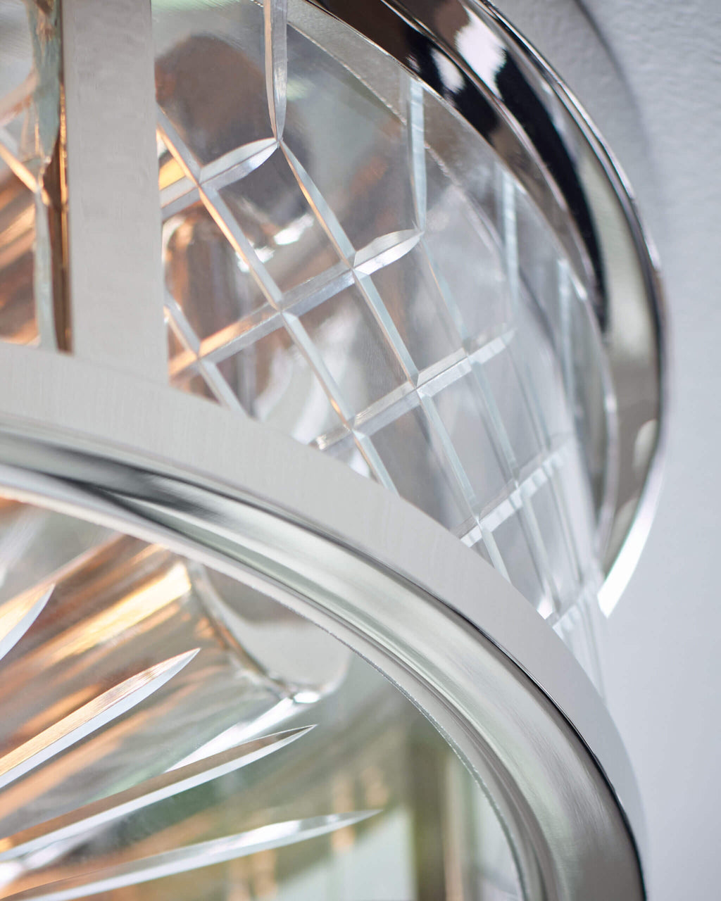 GENERATION LIGHTING Alec Flush Mount Polished Nickel AF1072PN