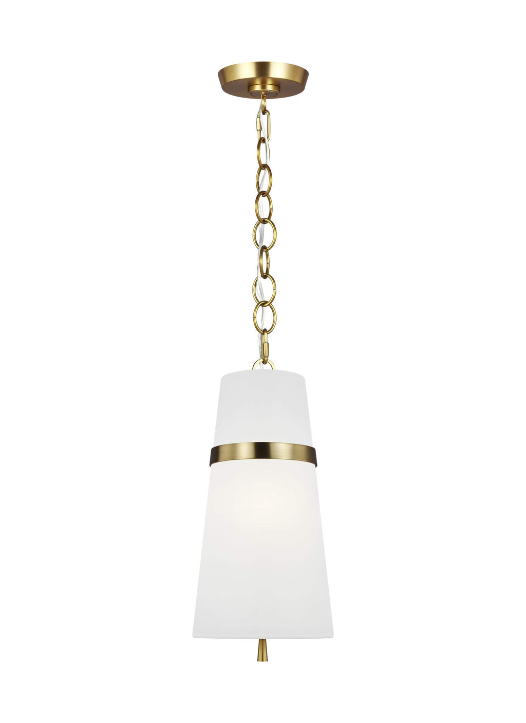 GENERATION LIGHTING Cordtlandt Small Pendant Burnished Brass AP1161BBS