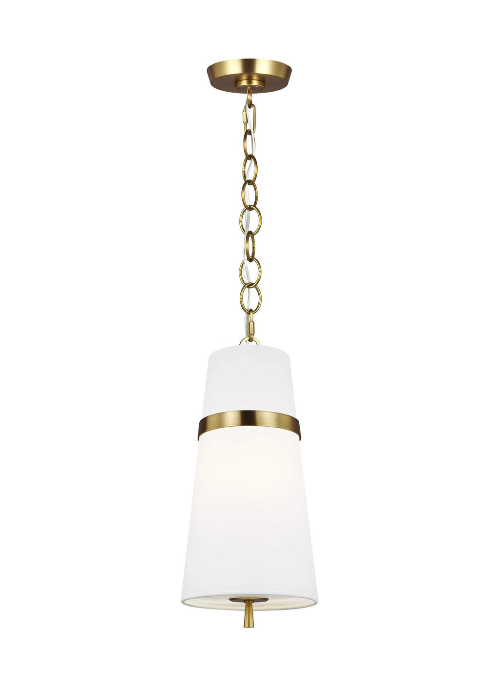 GENERATION LIGHTING Cordtlandt Small Pendant Burnished Brass AP1161BBS