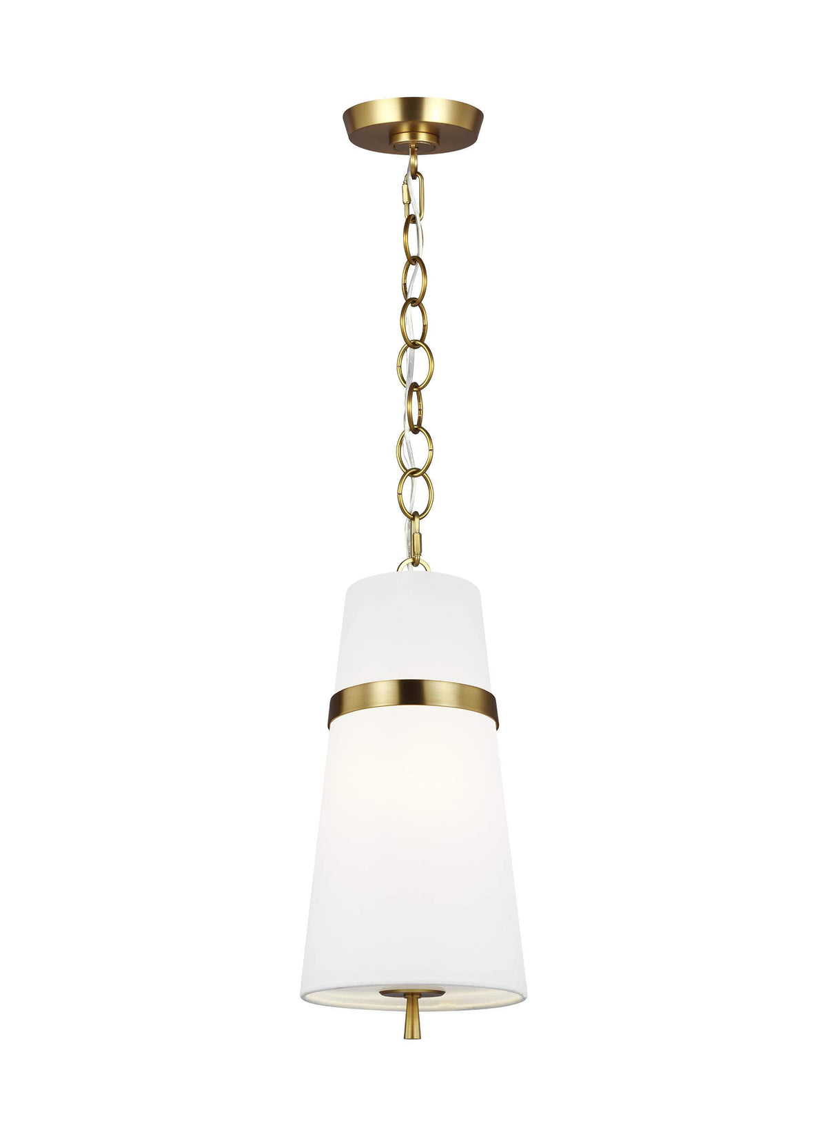 GENERATION LIGHTING Cordtlandt Small Pendant Burnished Brass AP1161BBS