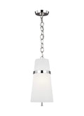 GENERATION LIGHTING Cordtlandt Small Pendant Polished Nickel AP1161PN