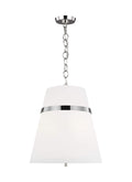 GENERATION LIGHTING Cordtlandt Large Pendant Polished Nickel AP1173PN