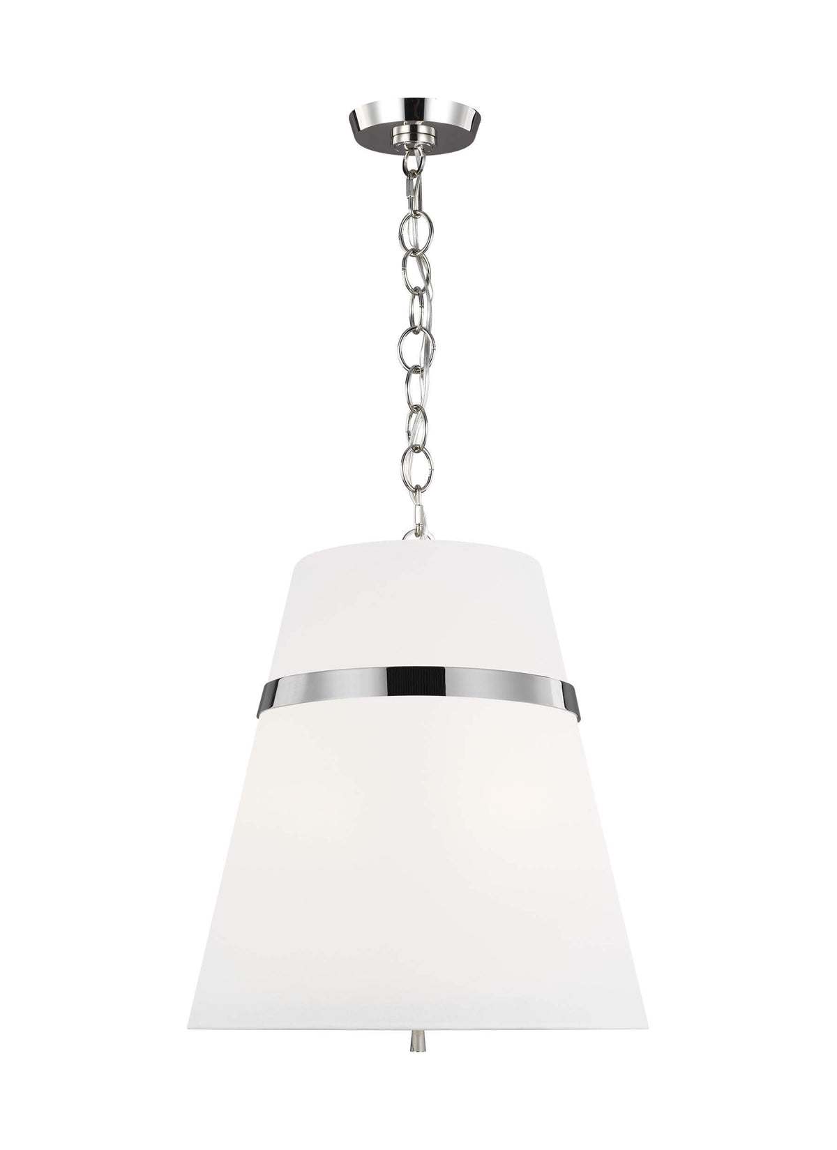 GENERATION LIGHTING Cordtlandt Large Pendant Polished Nickel AP1173PN