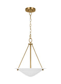 GENERATION LIGHTING Dosinia Medium Pendant Textured White AP1202TXW