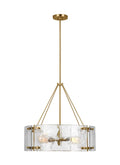 GENERATION LIGHTING  Calvert Medium Chandelier Burnished Brass AP1234BBS