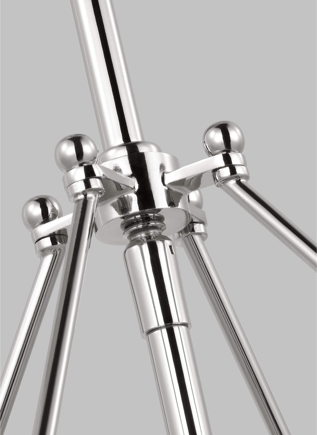 GENERATION LIGHTING  Calvert Medium Chandelier Polished Nickel AP1234PN