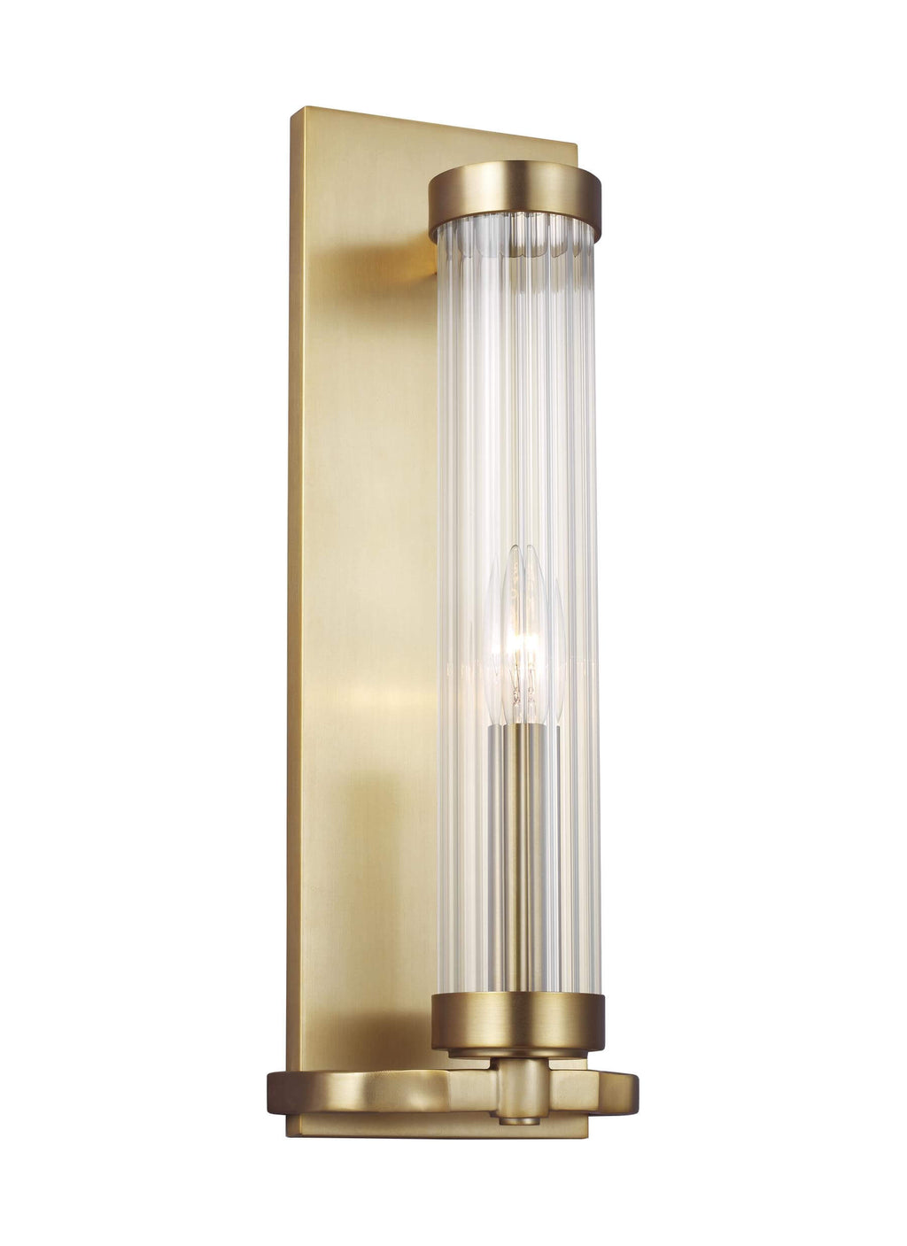 GENERATION LIGHTING Demi Sconce Burnished Brass AW1041BBS